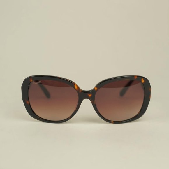 Balmain BL2044B Burgundy Tortoise Square Sunglasses - Picture 3 of 8